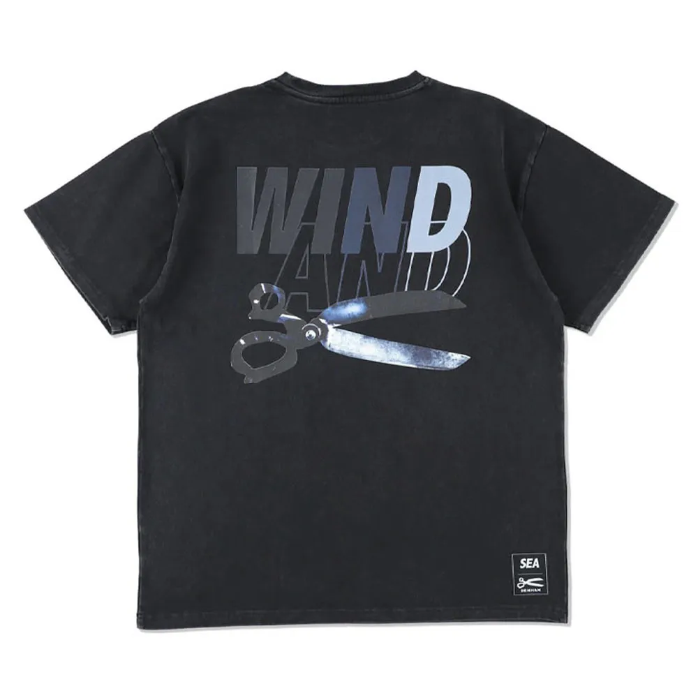 WIND AND SEA  |Unisex Street Style Collaboration Logo T-Shirts