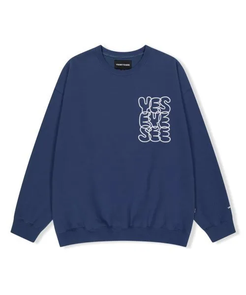 YESEYESEE  |Unisex Street Style Long Sleeves Cotton Logo Sweatshirts