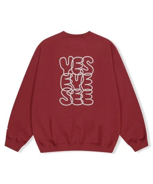 YESEYESEE  |Unisex Street Style Long Sleeves Cotton Logo Sweatshirts