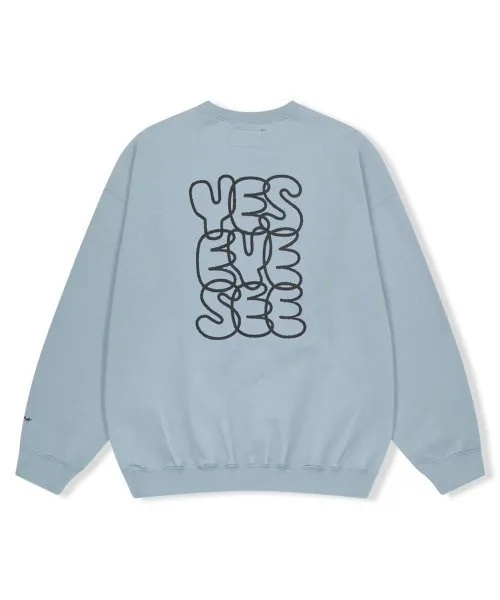 YESEYESEE  |Unisex Street Style Long Sleeves Cotton Logo Sweatshirts