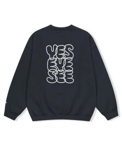 YESEYESEE  |Unisex Street Style Long Sleeves Cotton Logo Sweatshirts