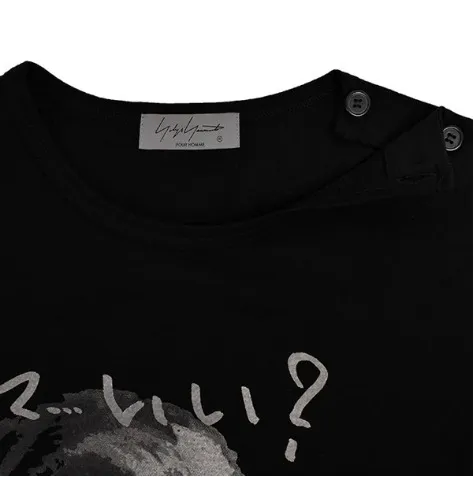 Yohji Yamamoto  |Unisex Street Style Logo Designers T-Shirts